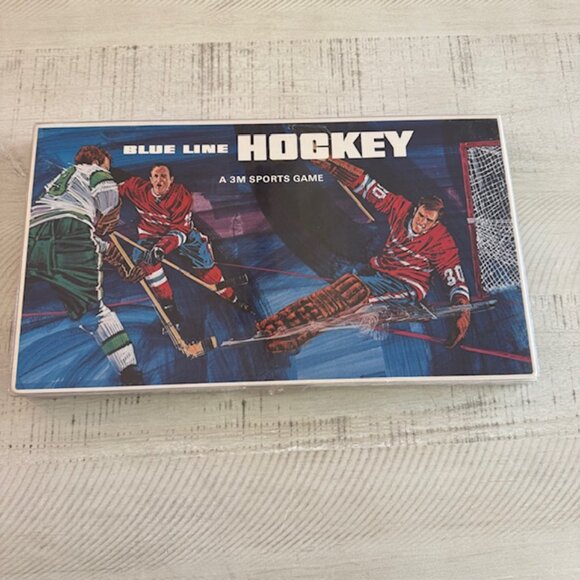 Vintage 1968 3M Blue Line Hockey (Mint!) - Picture 1 of 11